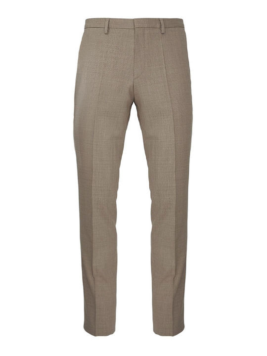 Hugo Boss Men's Trousers Suit Beige