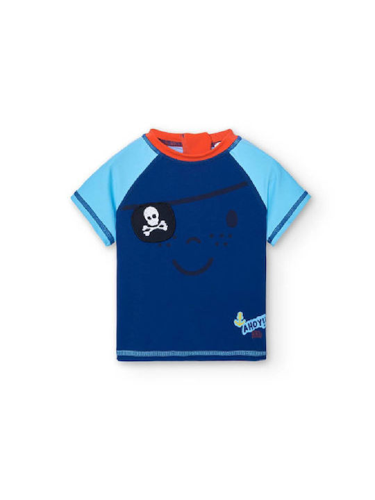 Boboli Kids Swimwear Rashguard Blue