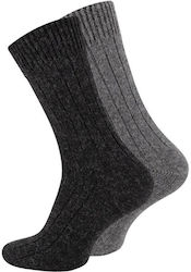 Norweger Men's Socks Grey - Charcoal 2Pack