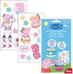 Dekora Βρώσιμα Διακοσμητικά peppa pig