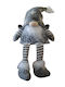 Illuminated Christmas Figure Dwarf Gray Decorative