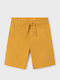 Kids' Shorts/Bermudas Fabric Mustard