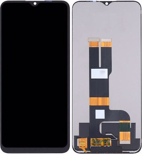 Οθόνη με Μηχανισμό Αφής για Realme C33 (Μαύρο)