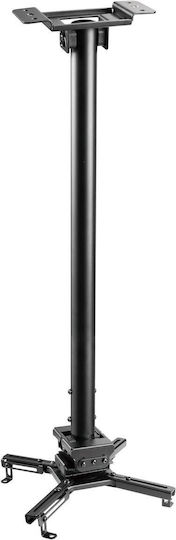 Vivolink Βάση Projector Οροφής με Μέγιστο Φορτίο 35kg Μαύρη