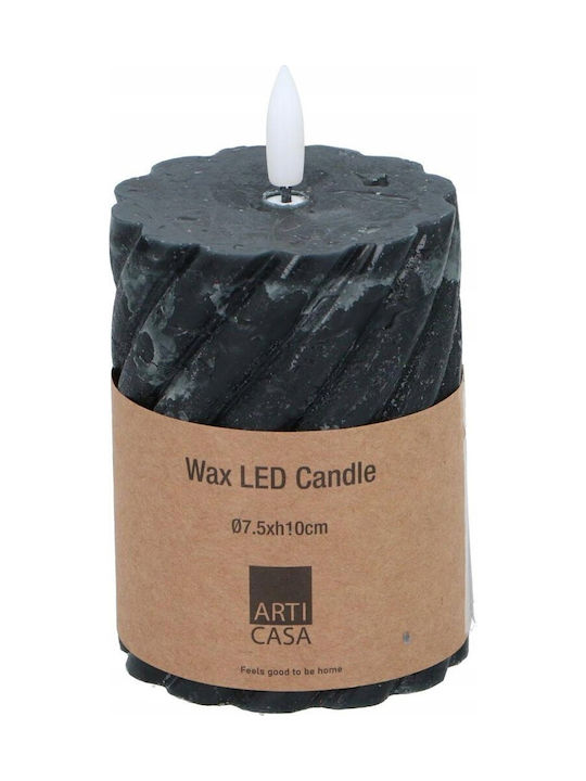 Atmosphera Decorative Lighting Articasa LED Warm White Wax Polish 7x7x10cm