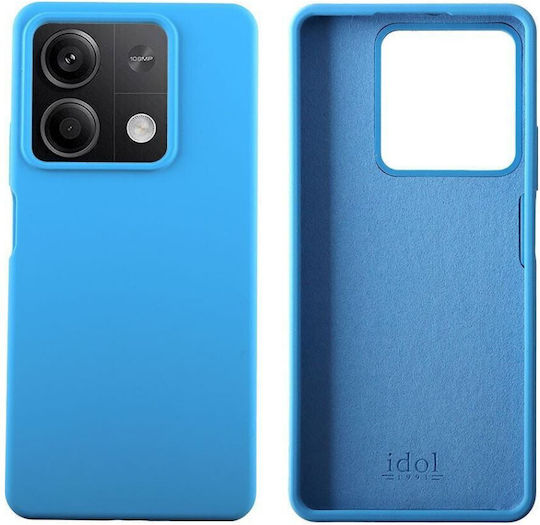 Idol 1991 Velvet Elite Umschlag Rückseite Silikon Wasserdicht Blau (Redmi Note 13 Pro 5G / Poco X6)