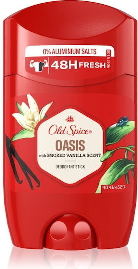 Old Spice Oasis geräucherte Vanille Deodorant 48h als Stick Aluminiumfrei 50ml