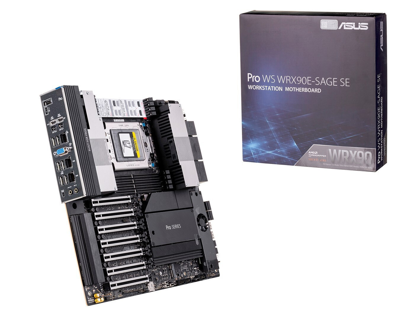 Asus PRO WS WRX90E-SAGE Motherboard Micro ATX με AMD TR5 Socket (90MB1FW0-M0EAY0)