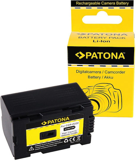 Patona Μπαταρία Φωτογραφικής Μηχανής CGR-D16 1600mAh Συμβατή με Panasonic
