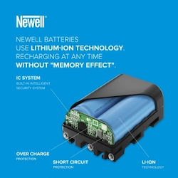 Newell Np-fz100 Usb-c Μπαταρία 2300mAh Συμβατή με Sony