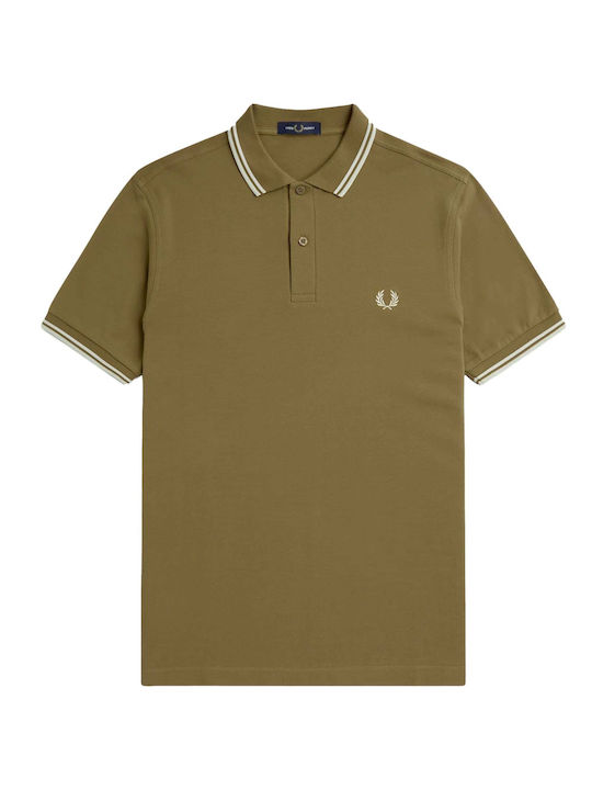 Fred Perry Twin Tipped Ανδρική Μπλούζα Κοντομάν...