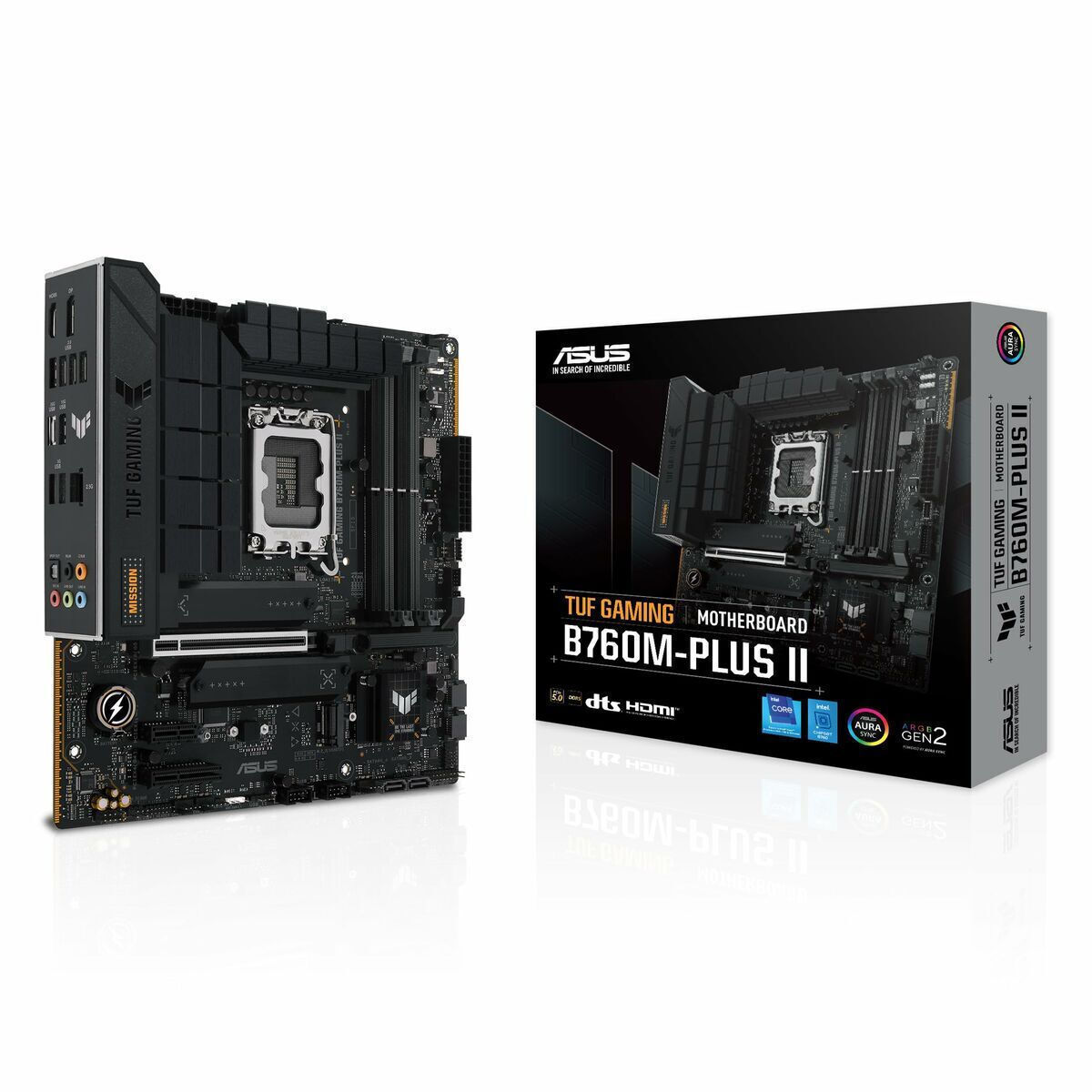 Asus TUF Gaming B760M-PLUS II Motherboard Micro ATX με Intel 1700 Socket (90MB1HD0-M0EAY0)