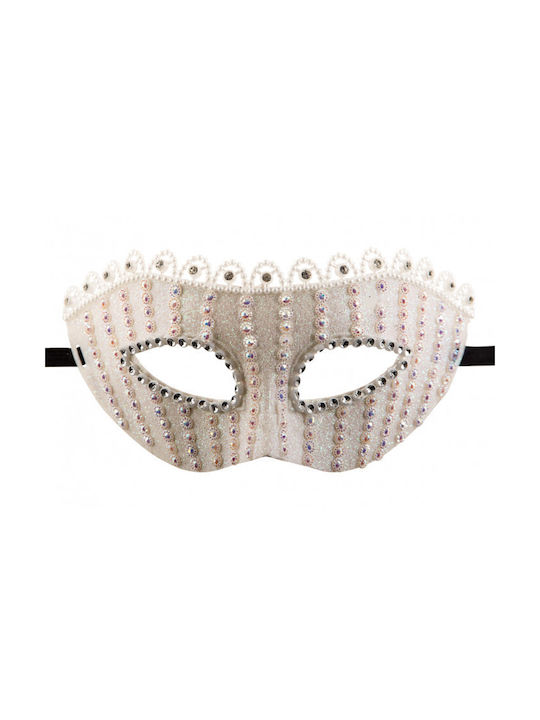 Carnival Mask Eyemask White