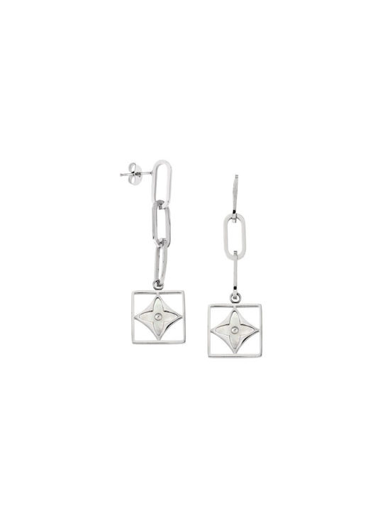 Senza Earrings made of Steel