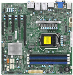 Supermicro X12SCQ Q470 Motherboard Micro ATX with Intel 1200 Socket