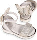 Babywalker Pantofi De Botez Din Piele Sandale Albi