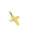 Herren Gold Kreuz 14K