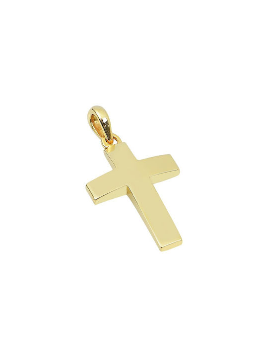 Herren Gold Kreuz 14K