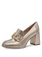 Marco Tozzi Anatomic Gold Heels