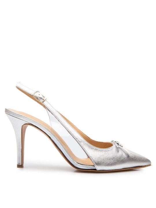 Labrini Silver Heels