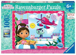 Kinderpuzzle Gabby's Dollhouse für 6++ Jahre 100pcs Ravensburger