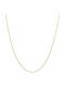 Mv Preziosa Damen Goldene Kette Nacken 14K Länge 40cm
