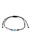 Handmade Silver Zirconia Bracelet BSD895-Blue