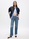 '90s Women's Jean Trousers Mid Rise in Loose Fit