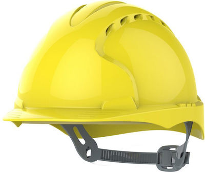 JSP Evo2 Construction Site Helmet Yellow AJE030-000-200