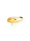 Gold plated dart ring