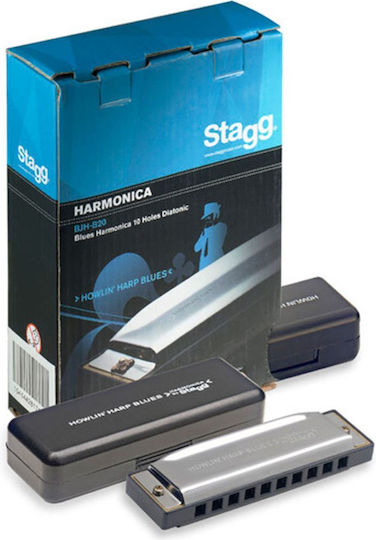 Stagg Diatonic Harmonica Bjh-b20 Key of C (Do) Major