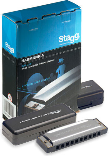 Stagg Diatonic Harmonica Bjh-b20 Key of G (Sol) Major