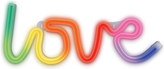 Forever Light Decorative Lamp Love Multicolour