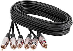 Voice Kraft 3m RCA male Cable (VK403400-300)