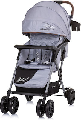 Chipolino April Kinderwagen Geeignet für Neugeborene Ash Grey 6kg