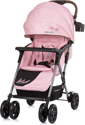 Chipolino April Kinderwagen Geeignet für Neugeborene Flamingo 6kg