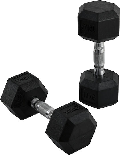 HomCom Sechseck Hantel 1 x 10kg
