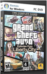 Grand Theft Auto Episodes From Liberty City PC (Used) Grand Theft Auto Episodes From Liberty City PC (Used)