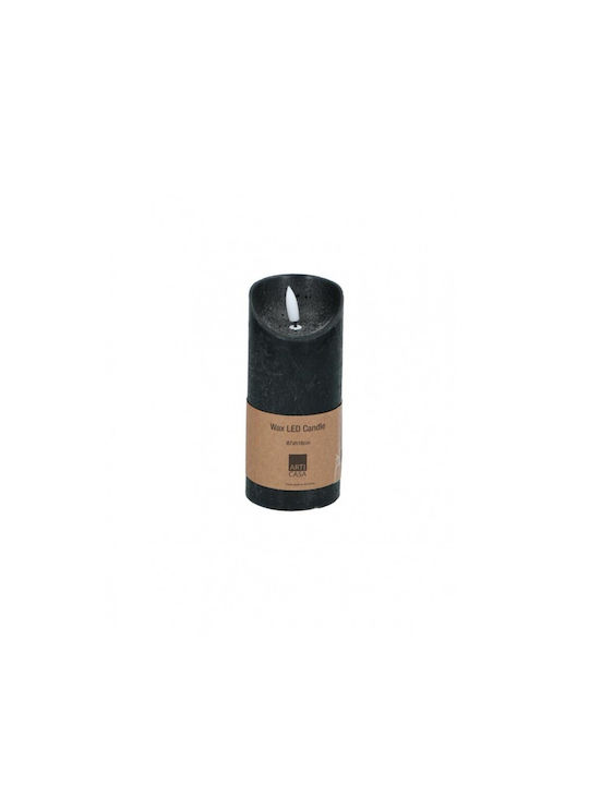 Plastona Decorative Candle Black 1pcs