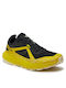 Salomon Ultra Flow Ανδρικά Αθλητικά Παπούτσια Trail Running Black / Sulphur Spring / Transparent Yellow