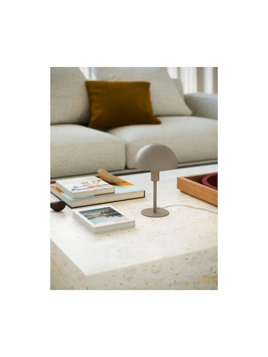 Nordlux Ellen Metal Table Lamp for Socket E14 with Brown Shade and Base