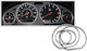 BMW Car Instrument Panel Decoration in Silver Color