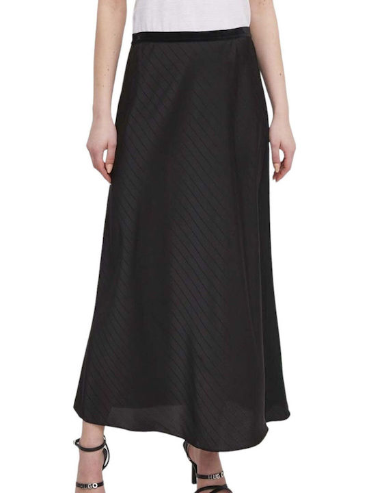 DKNY High-waisted Maxi Skirt Black