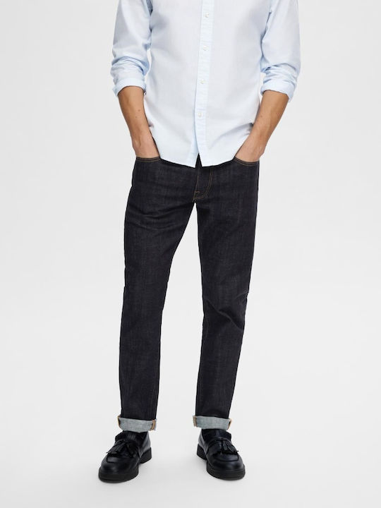 Men's Jeans Pants with Slim Fit Blue