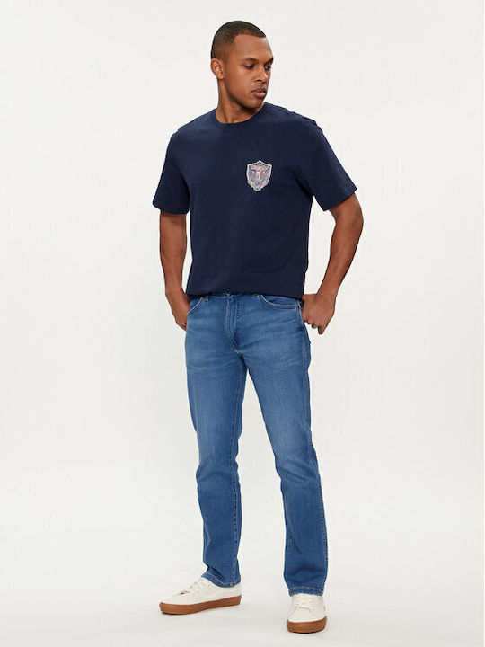 Wrangler Larston Ανδρικό Παντελόνι Τζιν με Slim...