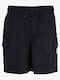 Kids' Shorts/Bermudas Fabric Black