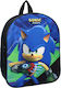 Sonic Schulranzen Rucksack Kindergarten Blau 9Liter