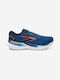 Brooks Ανδρικά Αθλητικά Παπούτσια Running Blue Oral / Black / Nasturtium