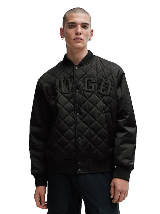 Hugo Boss Men's Winter Bomber Jacket Black