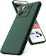 Orso Rubber Silk Back Cover Silicone Green (Redmi Note 13 4G)